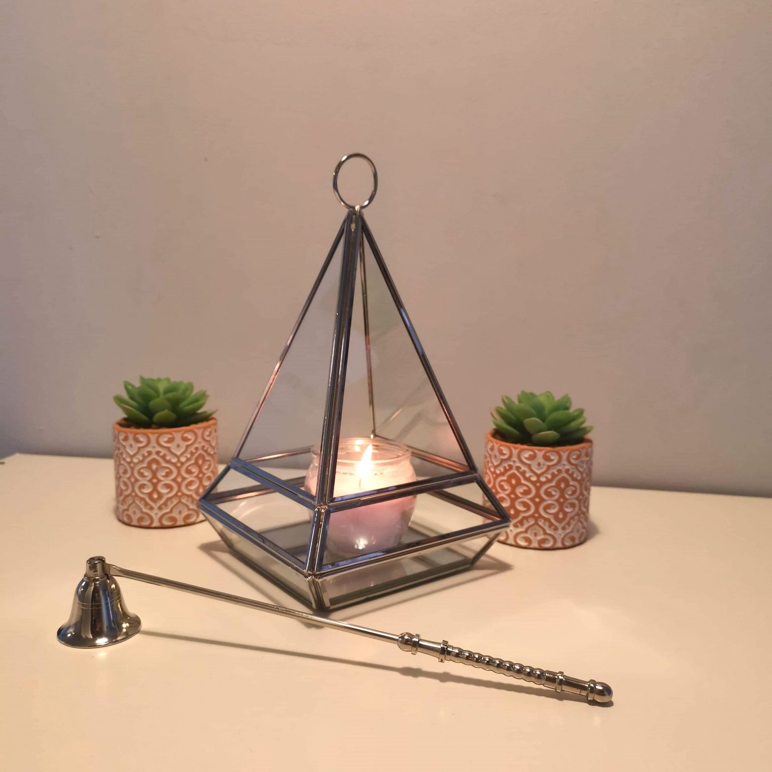 Pyramid Tealight Holder My Style Home Decor