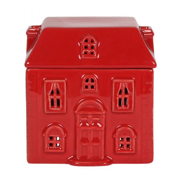 This adorable, ceramic house oil burner is sure to delight this season. Simply lift the lid to add fragrance oil or wax melts, insert a lit tealight and wait for calming scent to fill the air.